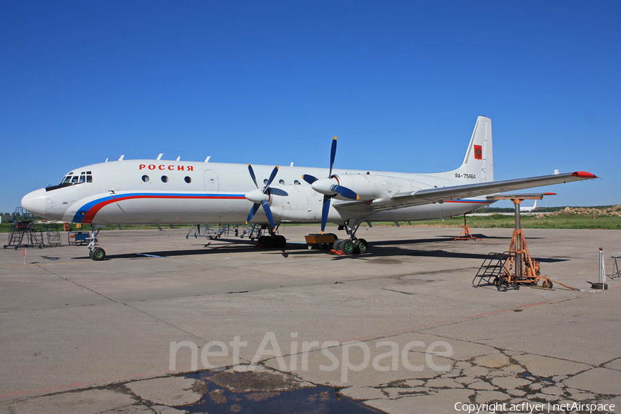 Rossiya - Russian Airlines Ilyushin Il-18D (RA-75464) | Photo 186345