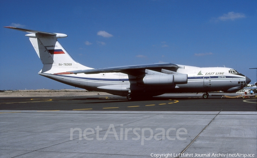 East Line Airlines Ilyushin Il-76TD (RA-76369) | Photo 410878