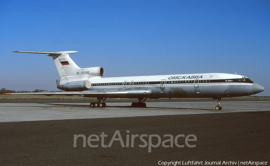 Omskavia Airline Tupolev Tu-154B-1 (RA-85064) | Photo 408947