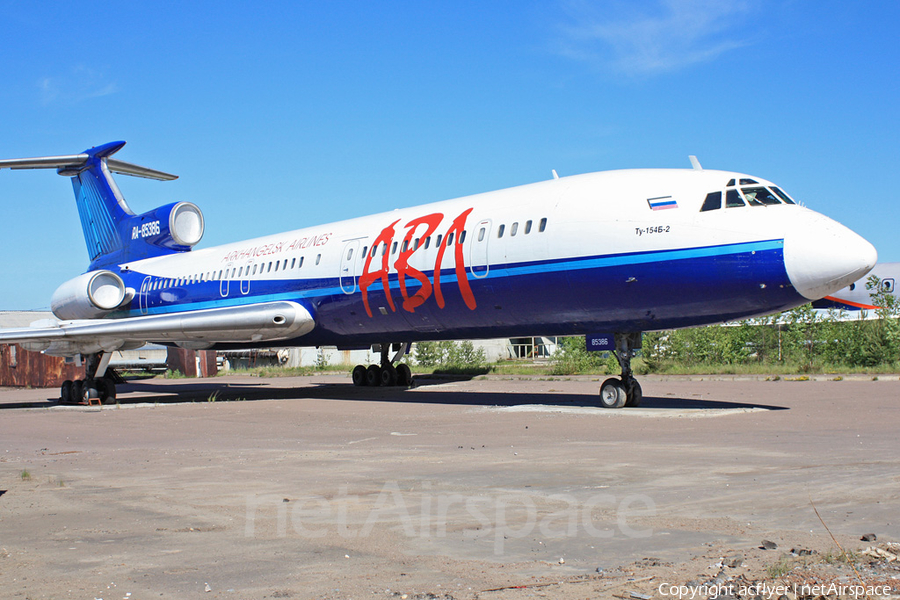 AVL - Arkhangelsk Airlines Tupolev Tu-154B-2 (RA-85386) | Photo 168784