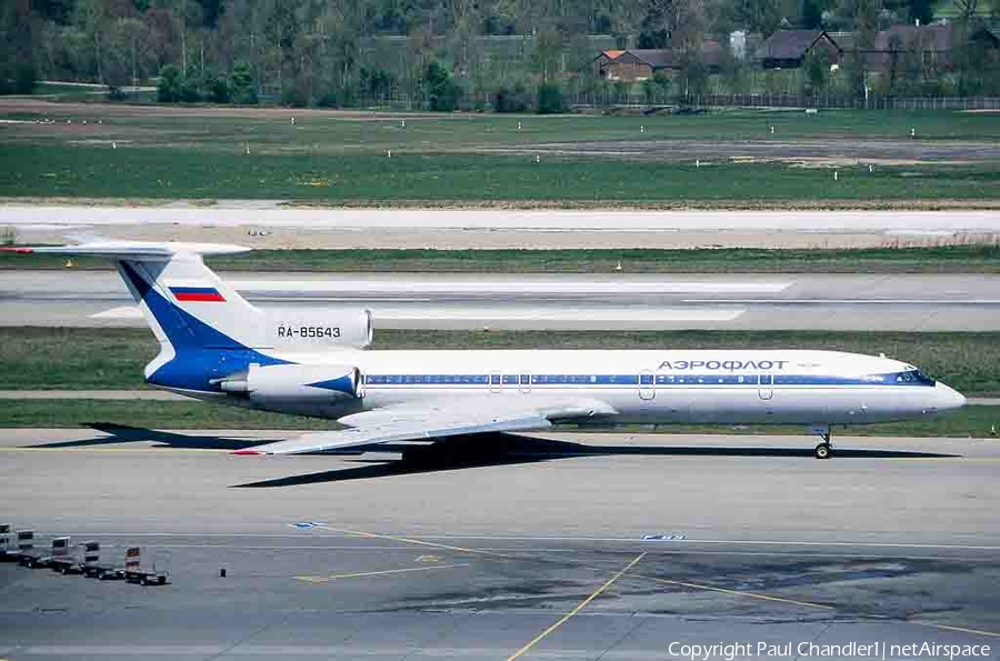Aeroflot - Russian Airlines Tupolev Tu-154M (RA-85643) | Photo 71491