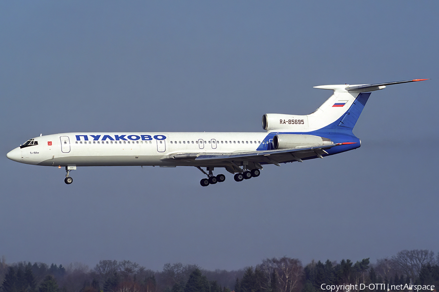 Pulkovo Aviation Enterprise Tupolev Tu-154M (RA-85695) | Photo 560938