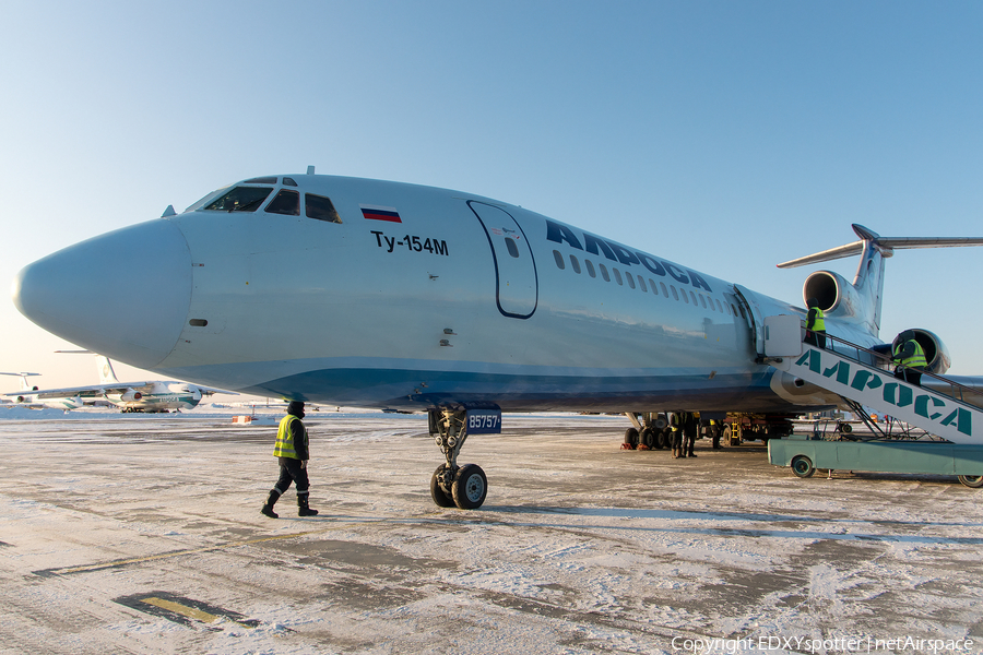 Alrosa Mirny Air Enterprise Tupolev Tu-154M (RA-85757) | Photo 359520