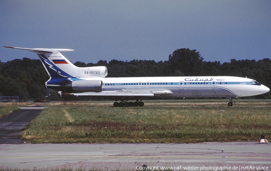 Siberia Airlines Tupolev Tu-154M (RA-85763) | Photo 399640