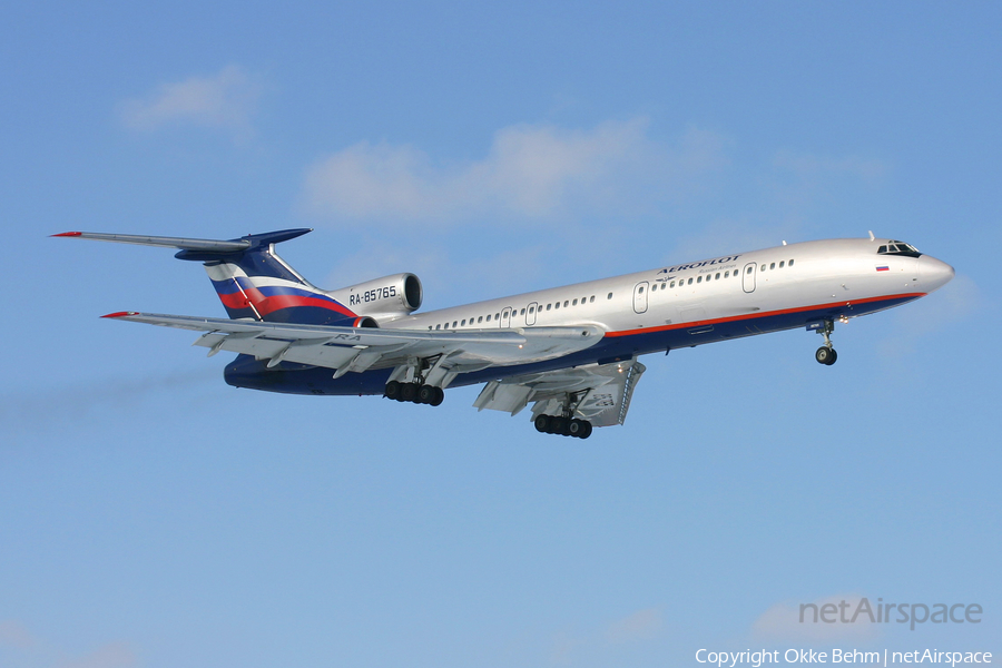 Aeroflot - Russian Airlines Tupolev Tu-154M (RA-85765) | Photo 36474