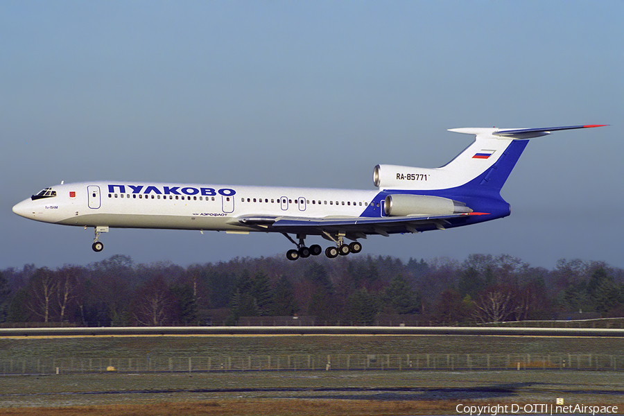 Pulkovo Aviation Enterprise Tupolev Tu-154M (RA-85771) | Photo 445116