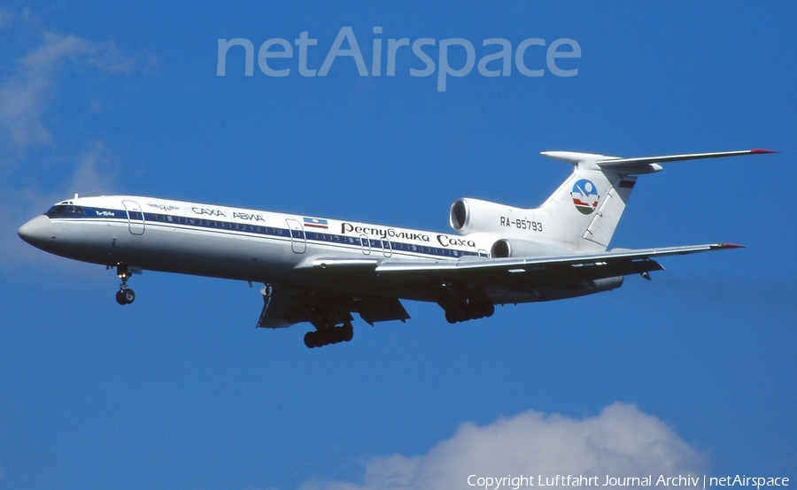 Sakha Avia Tupolev Tu-154M (RA-85793) | Photo 411728