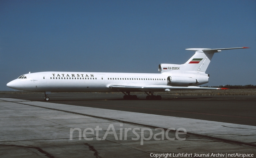 Tatarstan Air Tupolev Tu-154B-2 (RA-85804) | Photo 408972