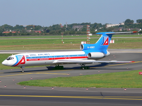 Ural Airlines Tupolev Tu-154M (RA-85807) at  Dusseldorf - International, Germany