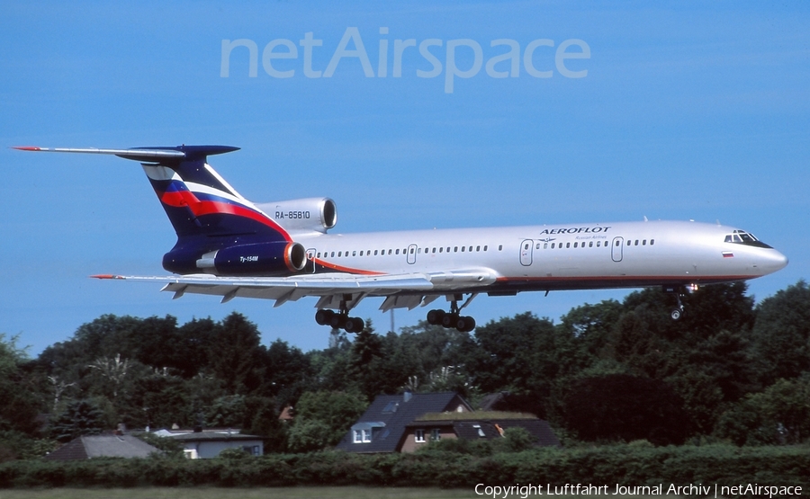 Aeroflot - Russian Airlines Tupolev Tu-154M (RA-85810) | Photo 408973