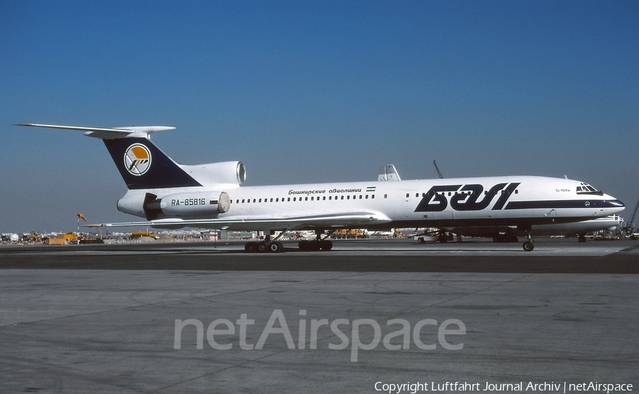 Bashkirian Airlines Tupolev Tu-154M (RA-85816) | Photo 408974