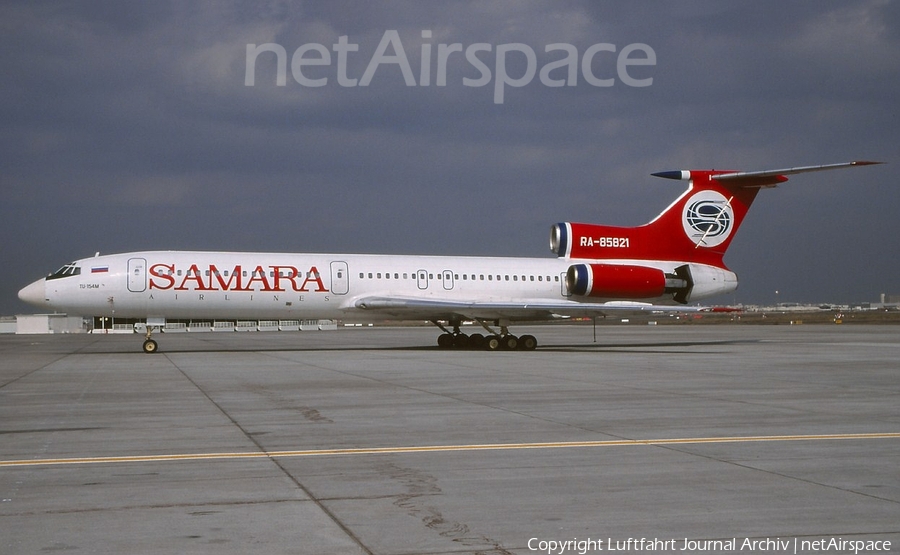 Samara Airlines Tupolev Tu-154M (RA-85821) | Photo 398840