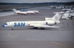SAN Air Company Tupolev Tu-154M (RA-85825) at  Cologne/Bonn, Germany