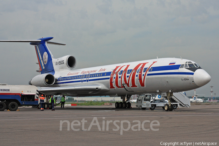 KMV - Kavkazskie Mineralnye Vody Tupolev Tu-154M (RA-85826) | Photo 302864