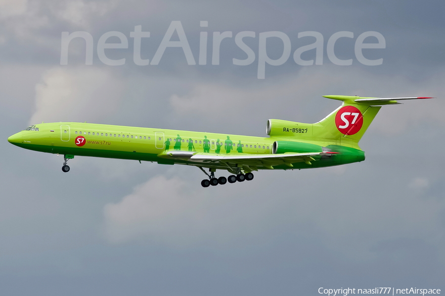 S7 Airlines Tupolev Tu-154M (RA-85827) | Photo 13470