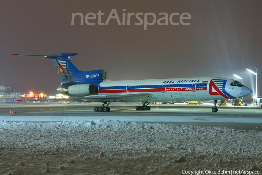 Ural Airlines Tupolev Tu-154M (RA-85833) | Photo 30509