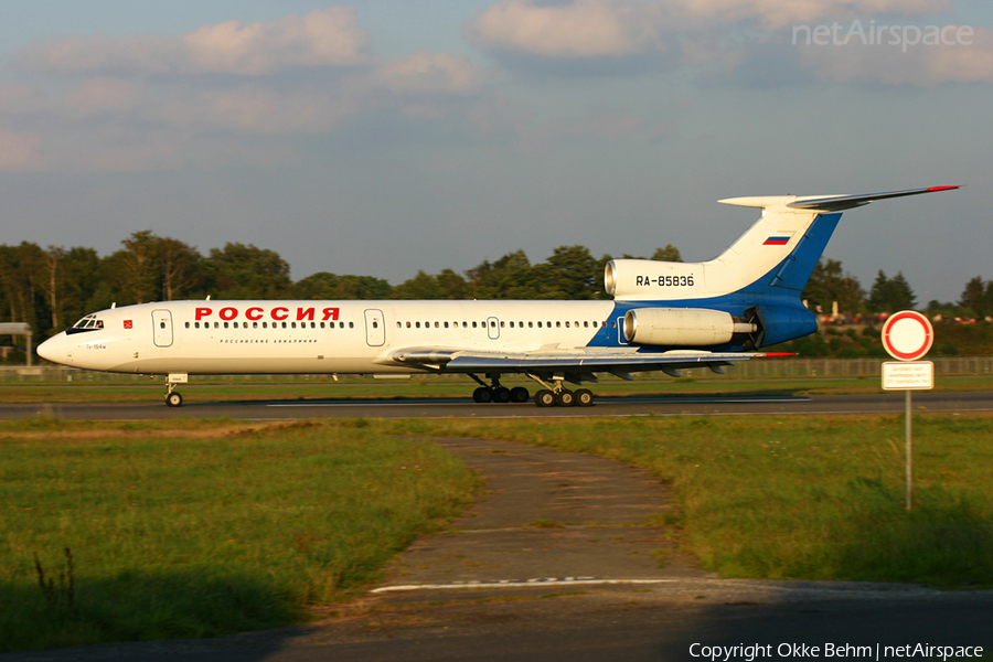 Rossiya - Russian Airlines Tupolev Tu-154M (RA-85836) | Photo 37727