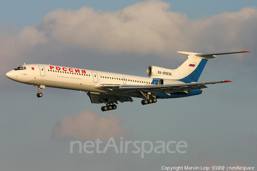 Rossiya - Russian Airlines Tupolev Tu-154M (RA-85836) | Photo 38393