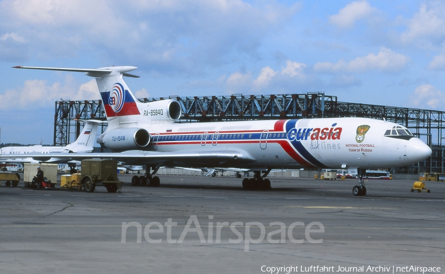 Eurasia Airlines Tupolev Tu-154M (RA-85840) | Photo 414554