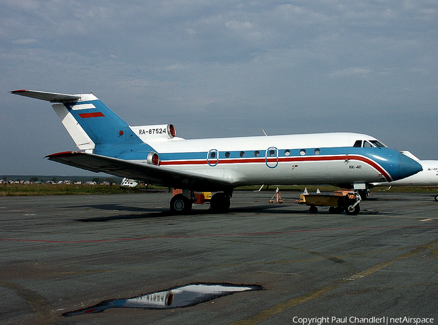 AeroBratsk Yakovlev Yak-40 (RA-87524) | Photo 495748