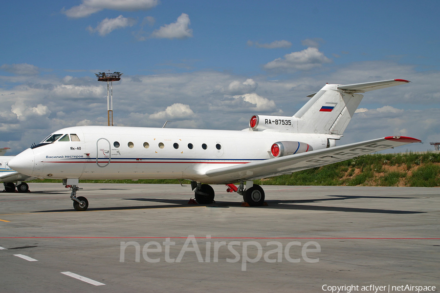 (Private) Yakovlev Yak-40 (RA-87535) | Photo 153195