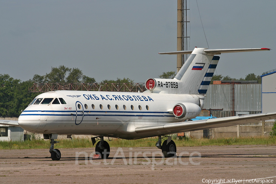 Yakovlev OKB Yakovlev Yak-40 (RA-87659) | Photo 155018