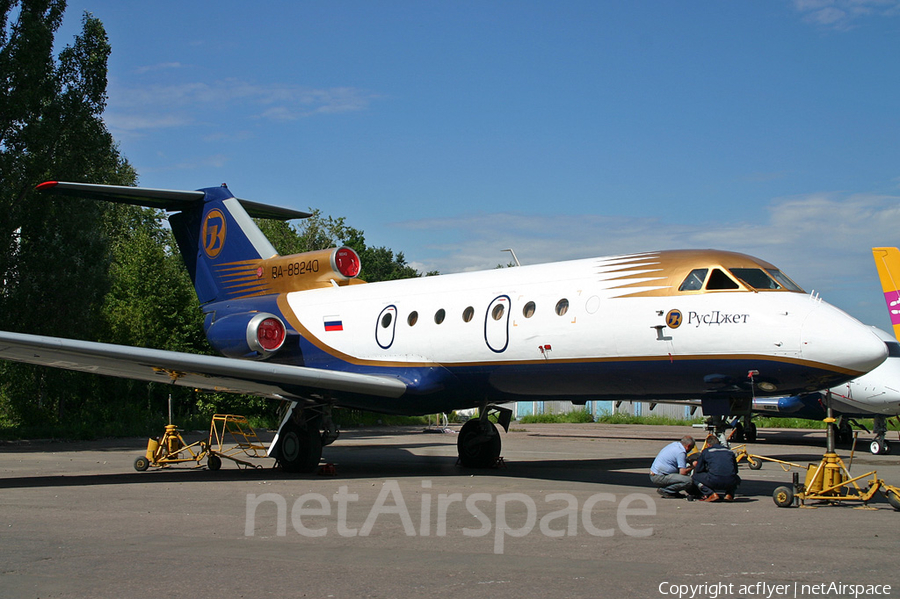 RusJet Yakovlev Yak-40 (RA-88240) | Photo 153448