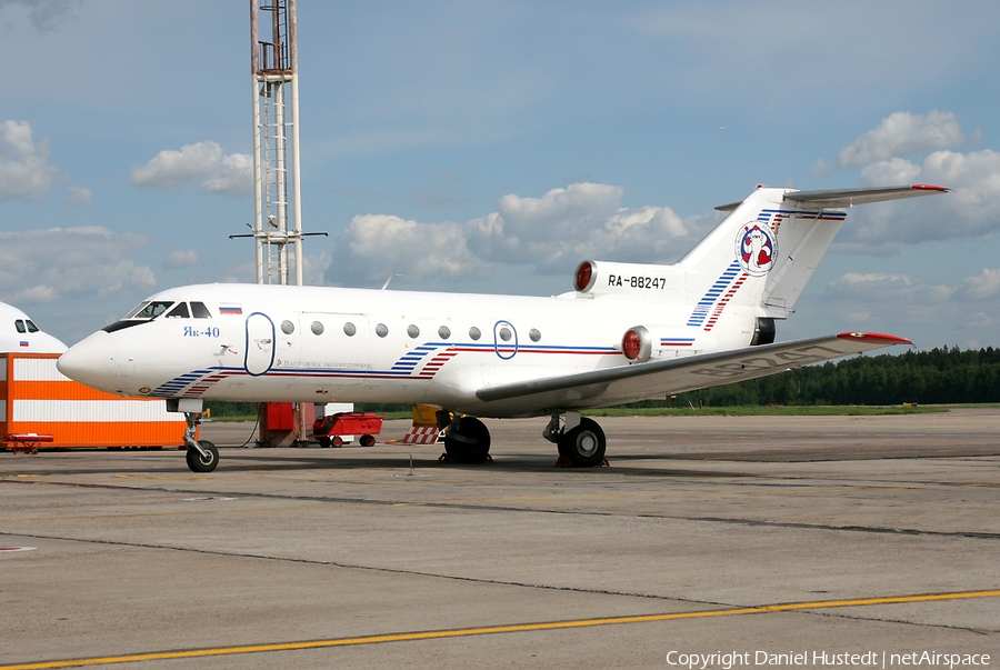 Vologda Air Enterprise Yakovlev Yak-40K (RA-88247) | Photo 448805