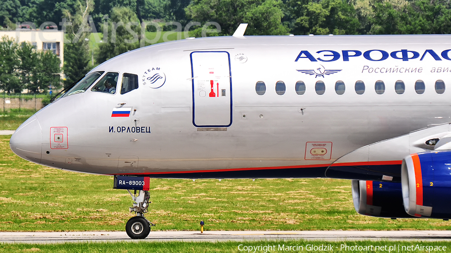 Aeroflot - Russian Airlines Sukhoi Superjet 100-95 (RA-89003) | Photo 408977