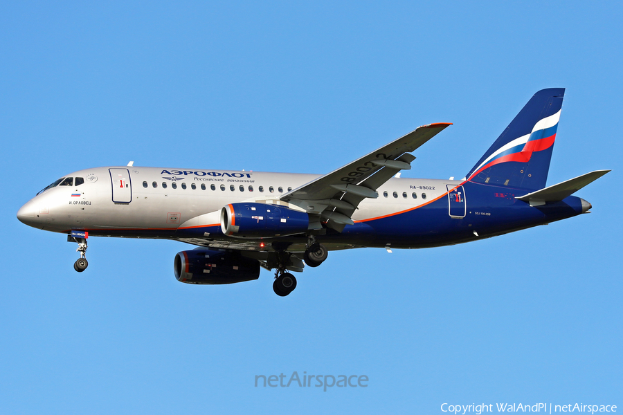 Aeroflot - Russian Airlines Sukhoi Superjet 100-95B (RA-89022) | Photo 465163