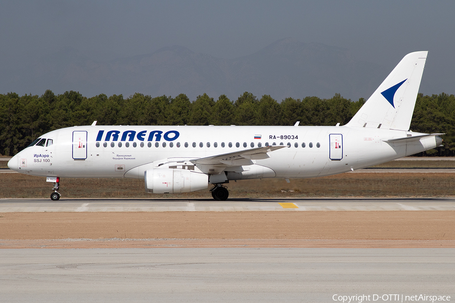 IrAero Sukhoi Superjet 100-95LR (RA-89034) | Photo 599637