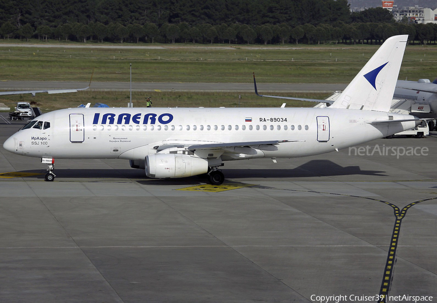 IrAero Sukhoi Superjet 100-95LR (RA-89034) | Photo 647903