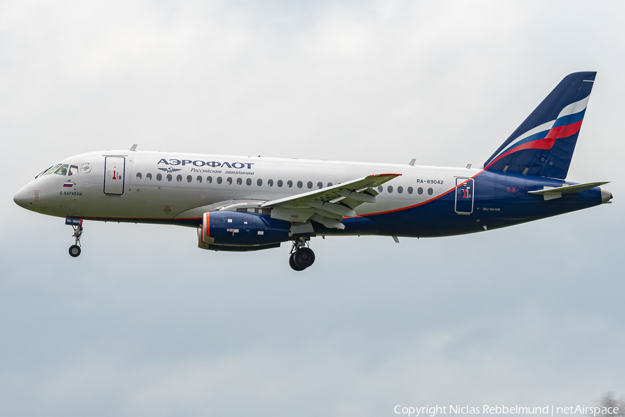 Aeroflot - Russian Airlines Sukhoi Superjet 100-95B (RA-89042) | Photo 482379