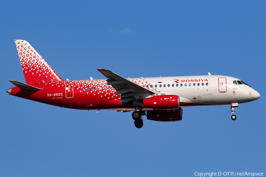 Rossiya - Russian Airlines Sukhoi Superjet 100-95B (RA-89125) | Photo 646694