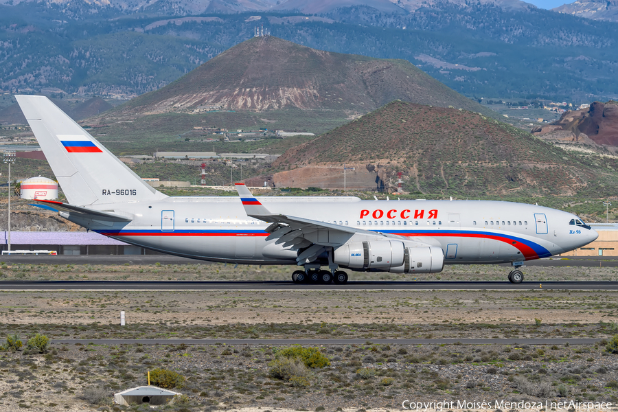 Russia - Special Flight Detachment Ilyushin Il-96-300PU (RA-96016) | Photo 282870