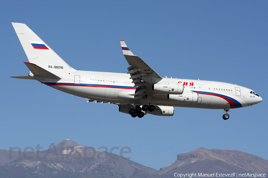 Russia - Special Flight Detachment Ilyushin Il-96-300PU (RA-96016) | Photo 282893