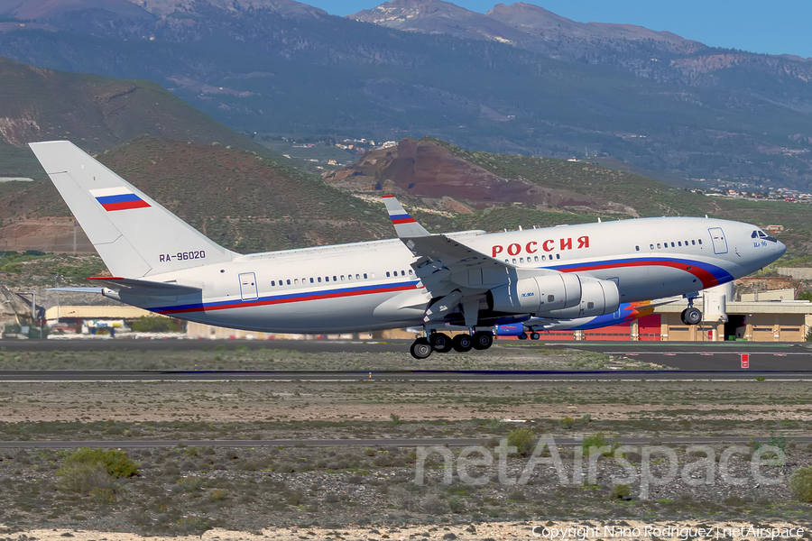 Rossiya - Russian Airlines Ilyushin Il-96-300PU (RA-96020) | Photo 284784