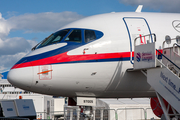 Sukhoi Design Bureau Sukhoi Superjet 100-95 (RA-97005) at  Farnborough, United Kingdom