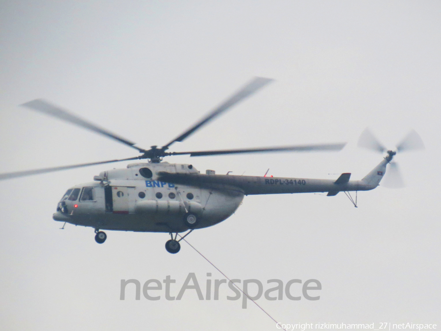 BNPB - Badan Nasional Penanggulangan Bencana Mil Mi-17-1V Hip-H (RDPL-34140) | Photo 623389
