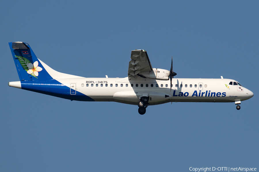 Lao Airlines ATR 72-500 (RDPL-34175) | Photo 284912