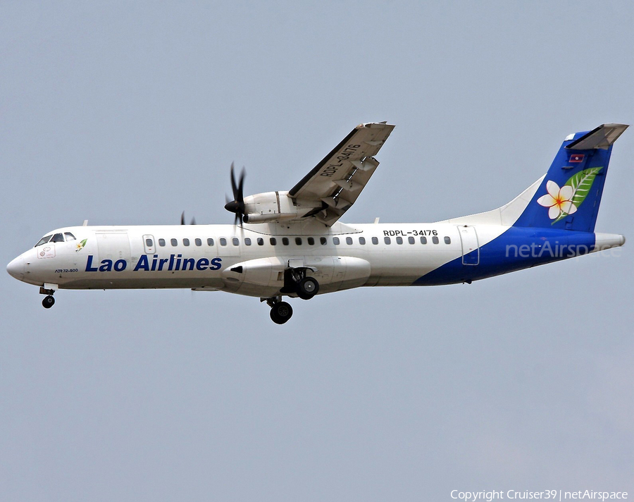 Lao Airlines ATR 72-500 (RDPL-34176) | Photo 345968
