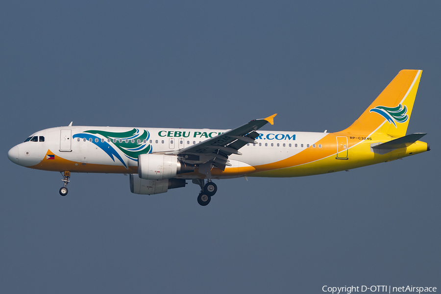 Cebu Pacific Airbus A320-214 (RP-C3246) | Photo 397189