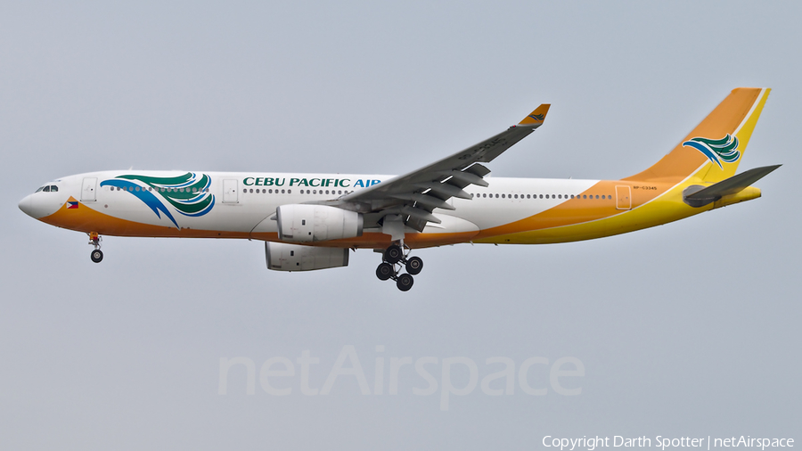 Cebu Pacific Airbus A330-343 (RP-C3345) | Photo 309001