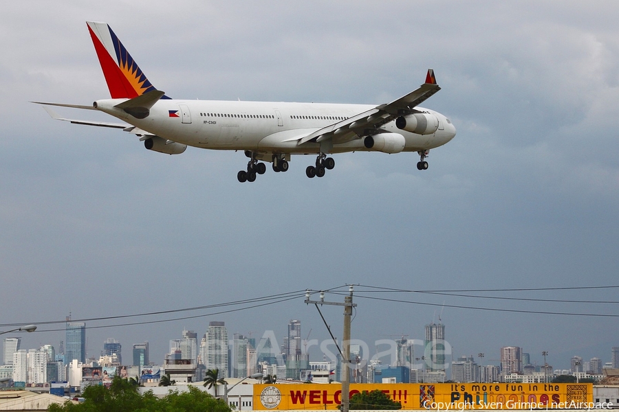 Philippine Airlines Airbus A340-313X (RP-C3431) | Photo 16616