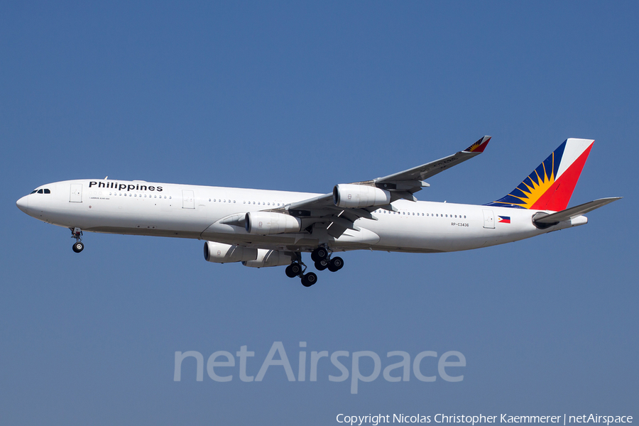 Philippine Airlines Airbus A340-313X (RP-C3436) | Photo 98964