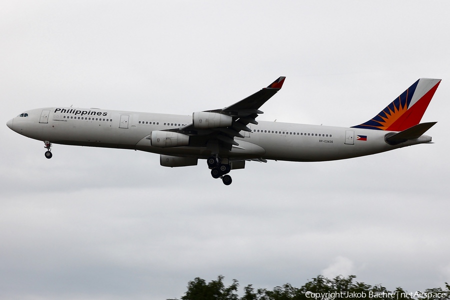 Philippine Airlines Airbus A340-313X (RP-C3436) | Photo 183748