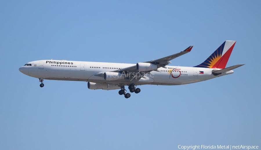 Philippine Airlines Airbus A340-313X (RP-C3438) | Photo 302069