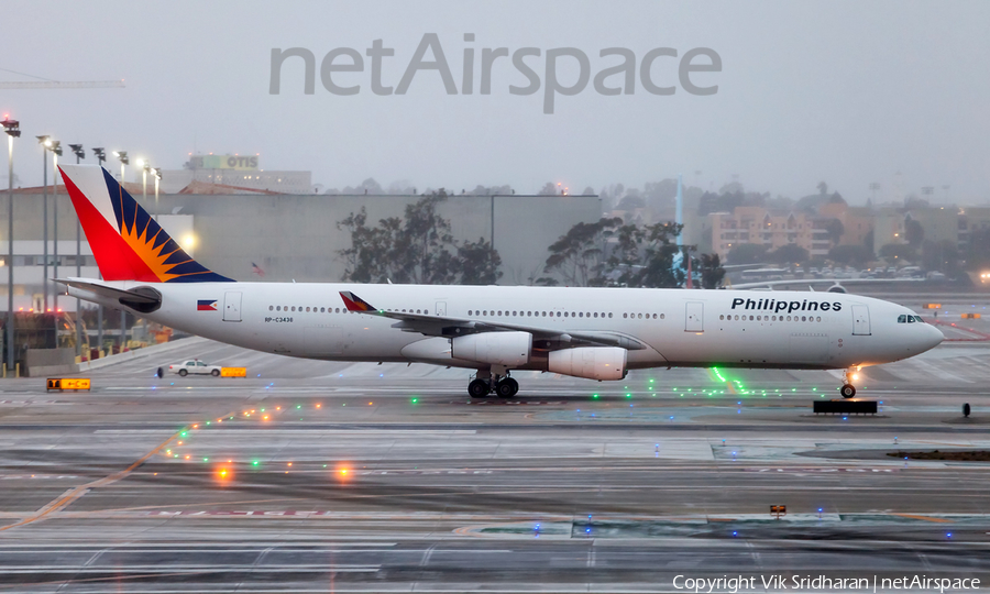 Philippine Airlines Airbus A340-313X (RP-C3438) | Photo 93578