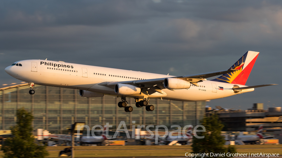 Philippine Airlines Airbus A340-313X (RP-C3438) | Photo 186833