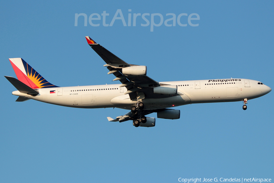Philippine Airlines Airbus A340-313X (RP-C3439) | Photo 79425
